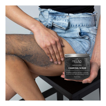 Activated Charcoal Face Scrub exfoliator Body Scrub